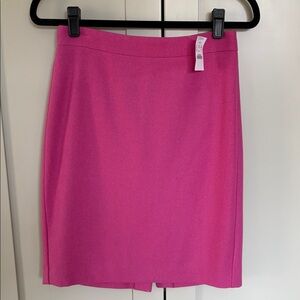 J. Crew Wool blend Pencil Skirt, Pink